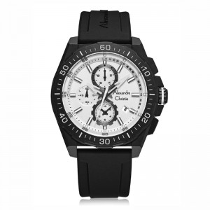 Alexandre Christie AC 6689 Black White MCRIPSL